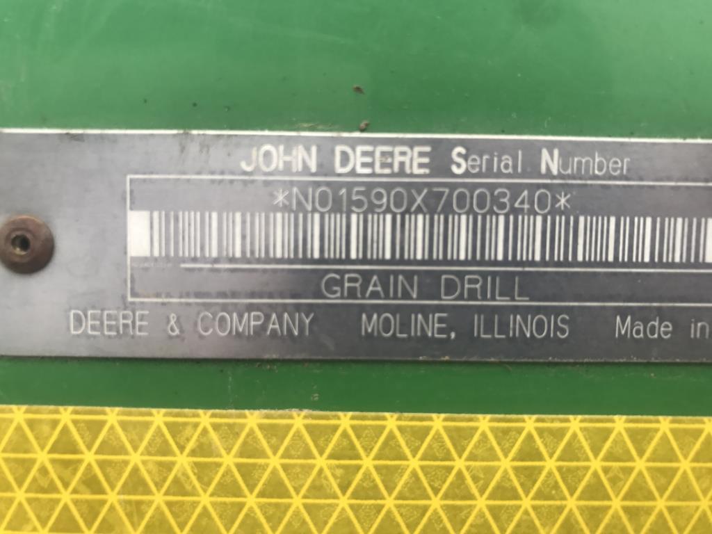 John Deere 1590 No Till Drill