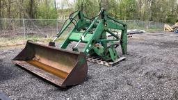 John Deere 740 Loader with mounts, 96" Bucket