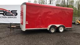 Tandem Axle Box Trailer