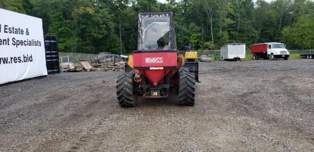 Case 760 Snow Dozer with Salt Spreader