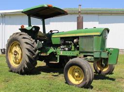 1975 JD 2630 D. 2 WD tractor w/canopy 8172 hrs.