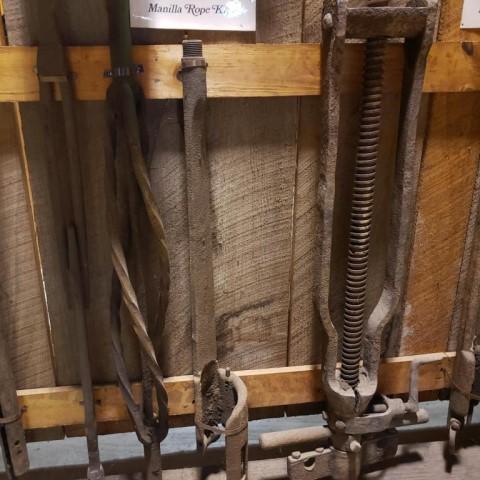 (2) Manilla Rope Knifes