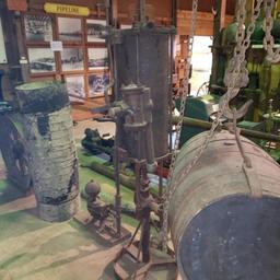 Wood Oil Barrel w/ Lift Bracket