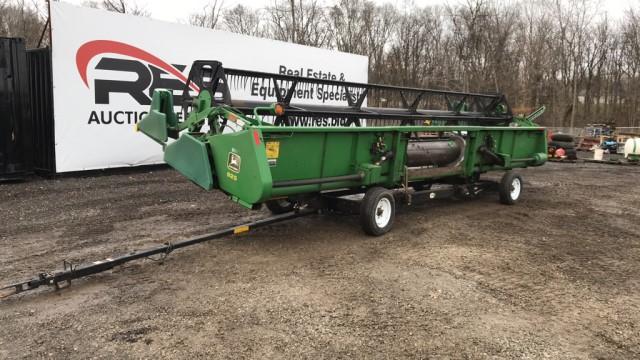 John Deere 925F Grain Platform