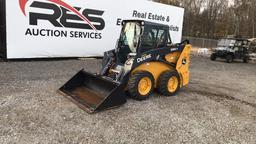 John Deere 316R Skid Loader