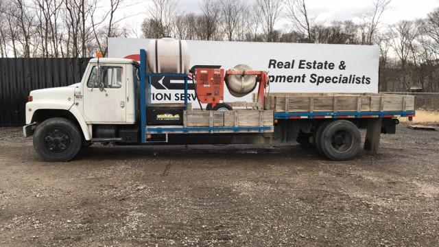 1979 International 1854 Flatbed Mortar Truck