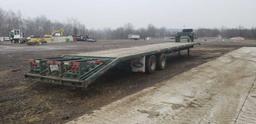 "ABSOLUTE" 1993 Ehrlish 32' Drop Deck Trailer