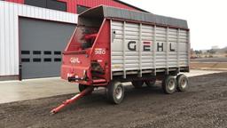 "ABSOLUTE" Gehl 980 Silage Wagon Side Unload