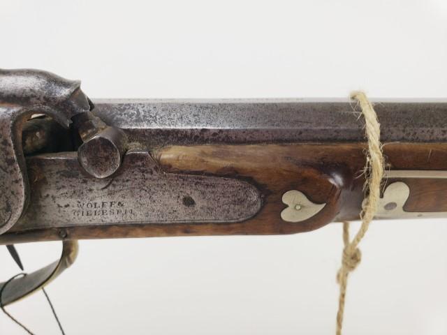 H. W. Folger Full Stock .30 Percussion Rifle