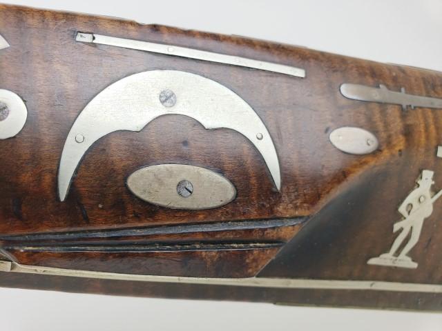 H. W. Folger Full Stock .30 Percussion Rifle