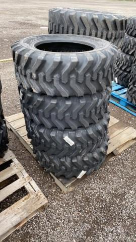 Set-4 New 10-16.5 Skid Steer Tires