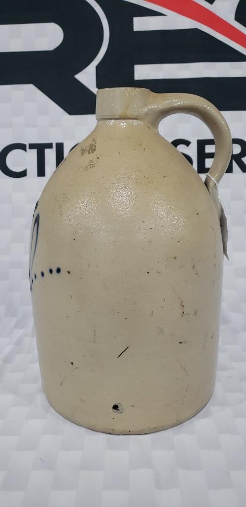 Decorated Stoneware Jug M.H.O' Grady