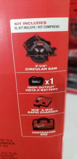 Milwaukee 18v 7 1/4" Circular Saw