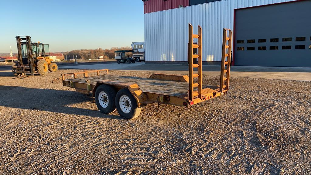 "ABSOLUTE" 16' Equipment Trailer