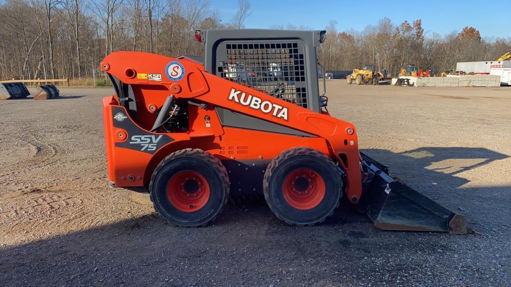 "ABSOLUTE" 2016 Kubota SSV75PHR Skid Loader