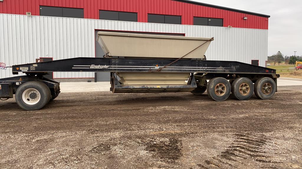 "ABSOLUTE" '84 Continental 380 Bottom Dump Trailer