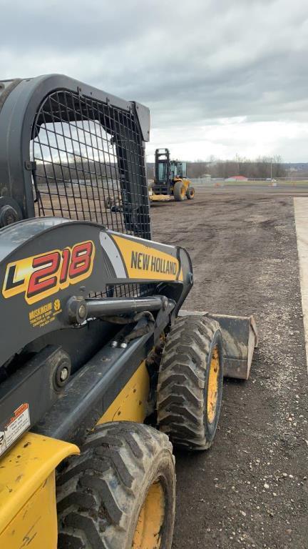 2013 New Holland L218 Skid Loader