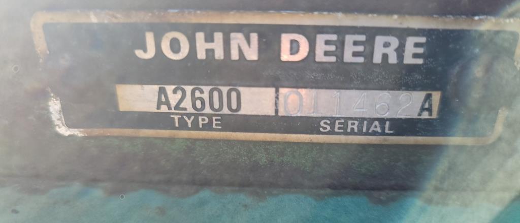 "ABSOLUTE" John Deere 2600 4 Bottom Plow