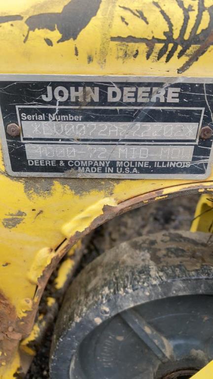 "ABSOLUTE" John Deere 4300 Tractor