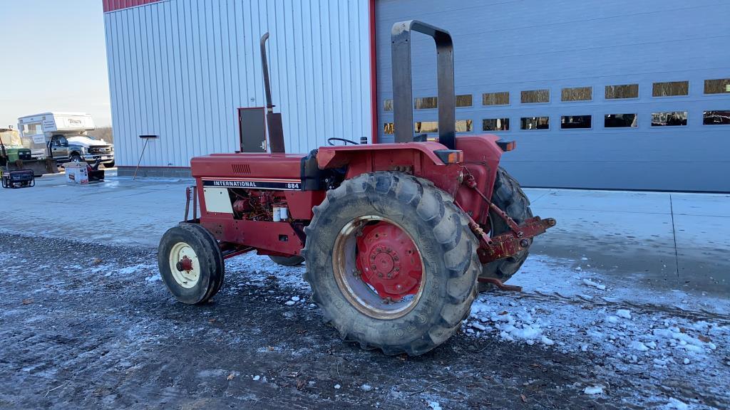 International 884 2WD Tractor