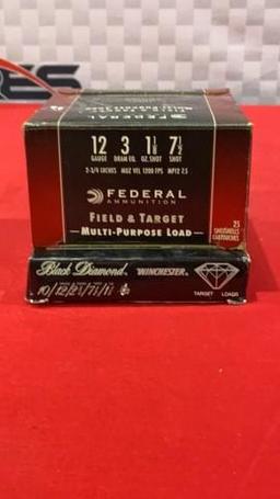 Misc. 12ga Ammo: 10rds Winchester, 3rds Federal