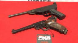 2 Air Gun Pistols & CO2 Cartridges