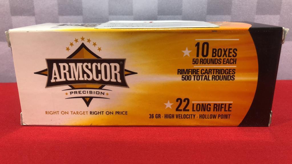 500rds Armscor 22Lr Ammo