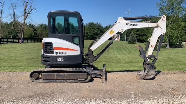 2017 Bobcat E35 Mini Excavator