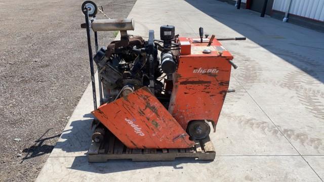 "ABSOLUTE" Clipper Concrete Road Saw