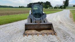 2013 John Deere 323D track skid loader