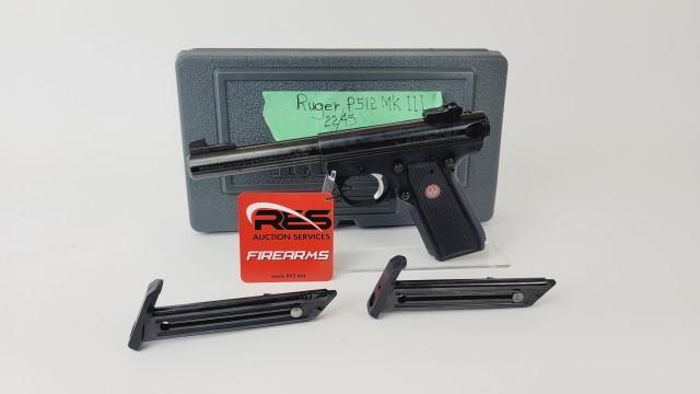 Ruger Mark III 22 Semi Auto Pistol