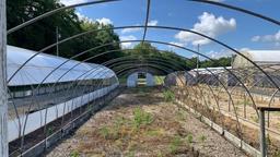 14'x92' Quonset Hoop Greenhouse Structure