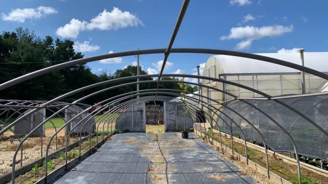 16'x96' Quonset Hoop Greenhouse Structure