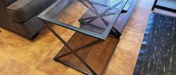 Glass Coffee Table and Stand