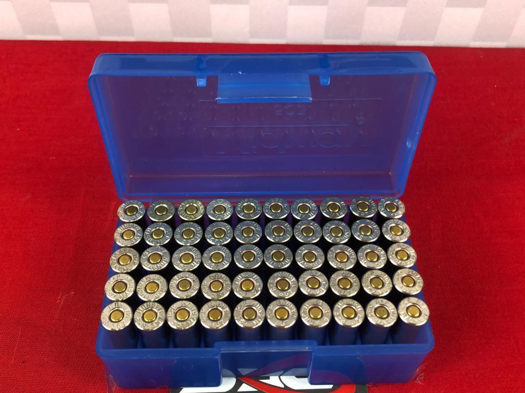 50rds Reloaded 357MAG 125gr JHP Ammo