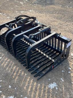 "ABSOLUTE" New 2021 JCT Skid Steer Rock Grapple Bucket