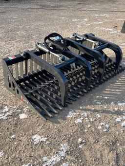 "ABSOLUTE" New 2021 JCT Skid Steer Rock Grapple Bucket