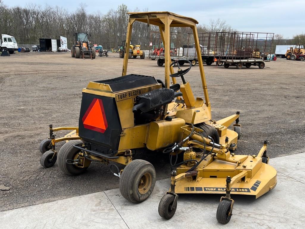 "ABSOLUTE" Howard Price Turf Blazer 1260 Tri-deck Mower