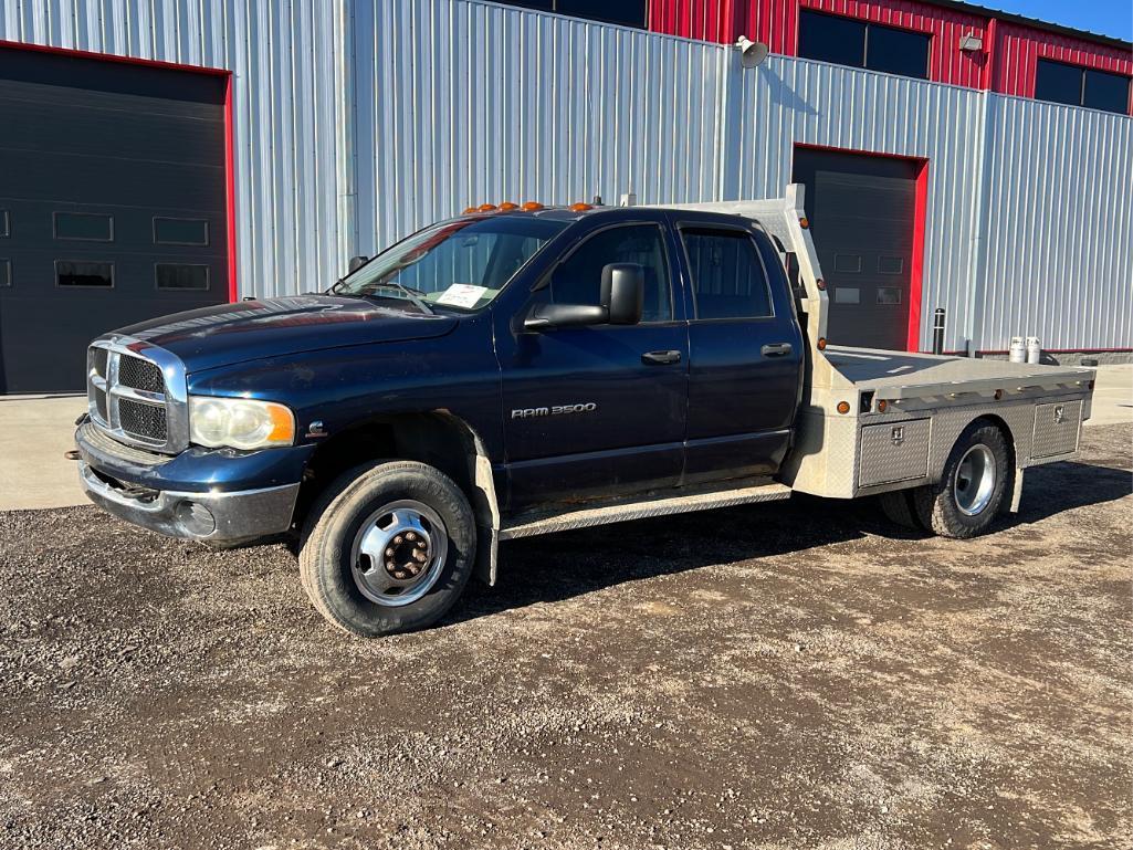 "ABSOLUTE" 2003 Dodge Ram 3500 Crew Cab Pickup