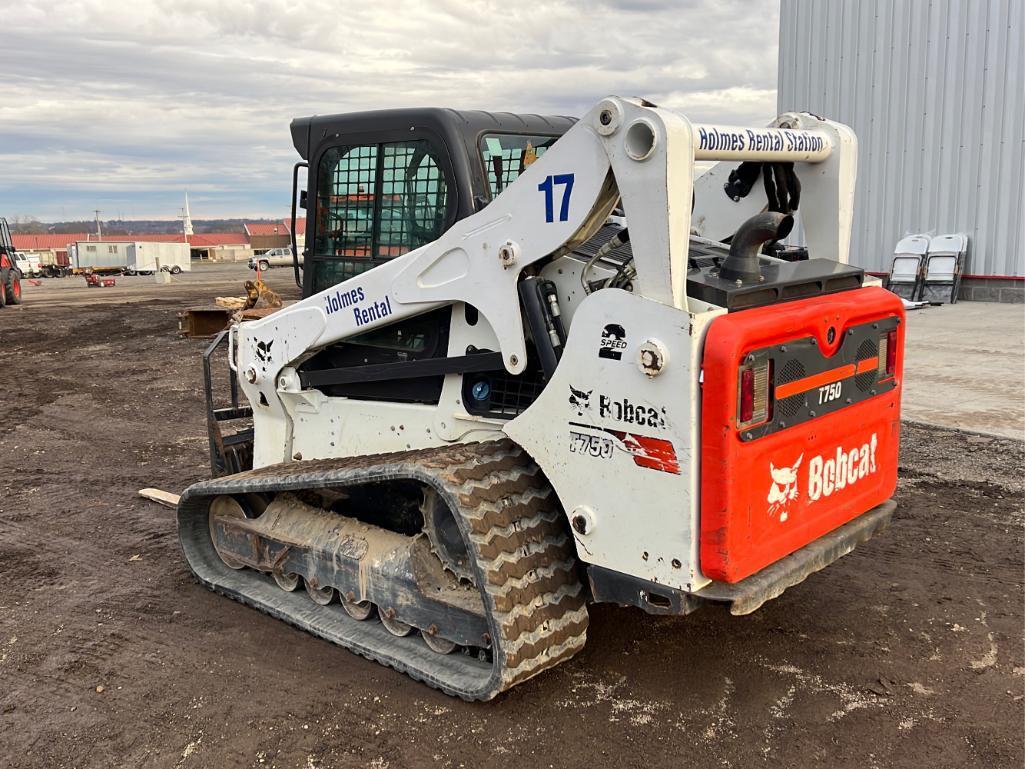 "ABSOLUTE" 2017 Bobcat T750 Skid Loader