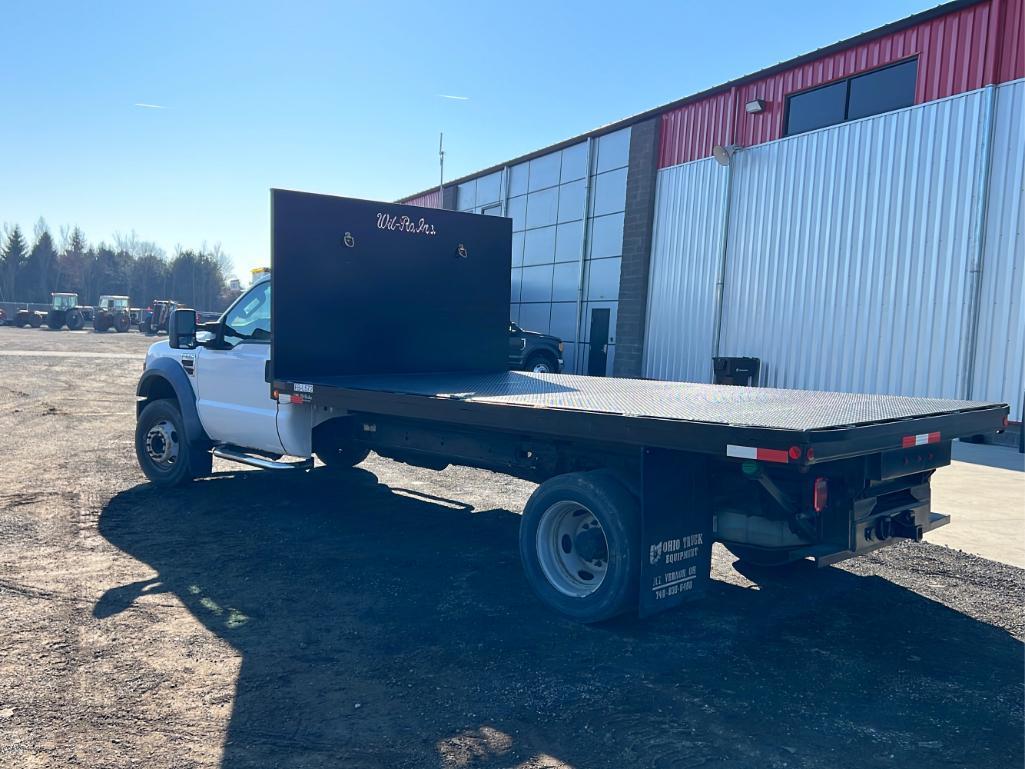 2008 Ford F-550 Flatbed Truck