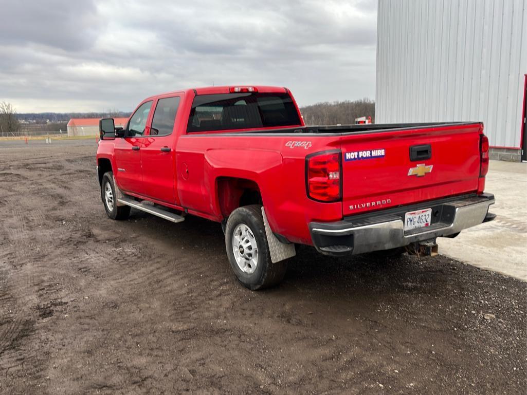 "ABSOLUTE" 2016 Chevrolet Silverado 2500HD Crew Cab Pickup