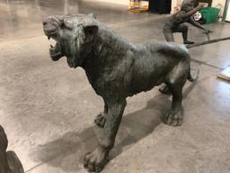 8' Bronze Tiger