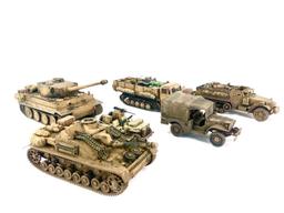 (6) WWII Era Plastic Models