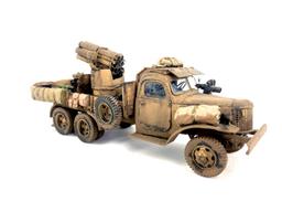 (5) Plastic WWII Era Military Vehicle Models
