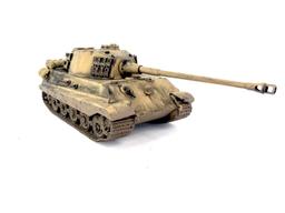 (4) Plastic WWII Era Tank Models