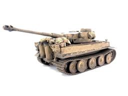 (4) Plastic WWII Era Tank Models