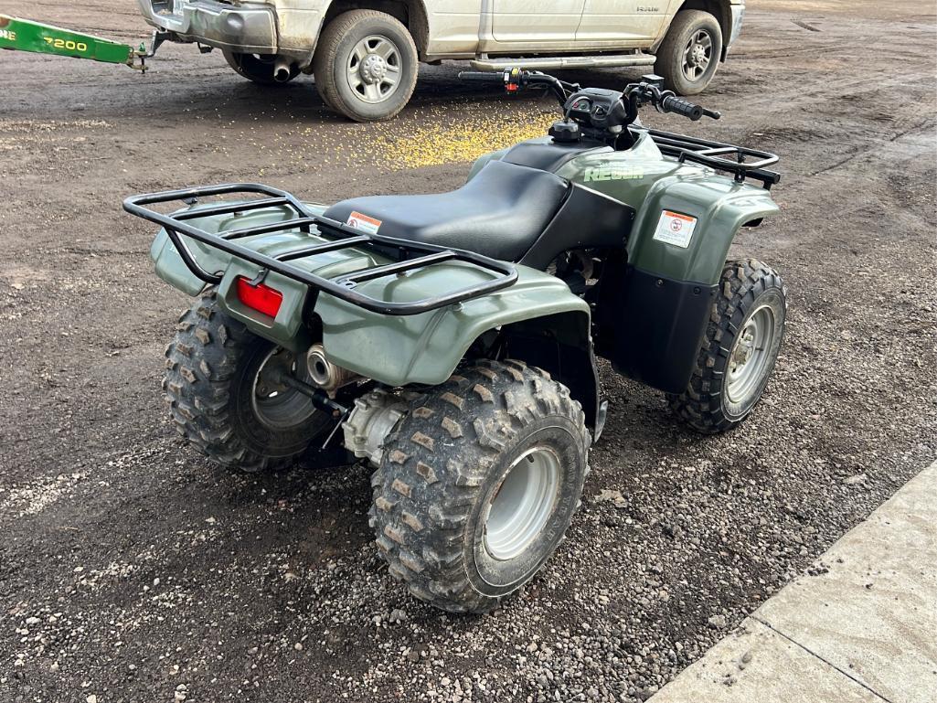 "ABSOLUTE" 2001 Honda Recon 250 ATV