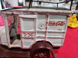 Cast Iron Coca Cola Delivery Truck