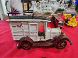 Cast Iron Coca Cola Delivery Truck